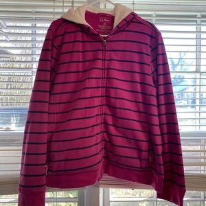 L.L. Bean fleece lined jacket